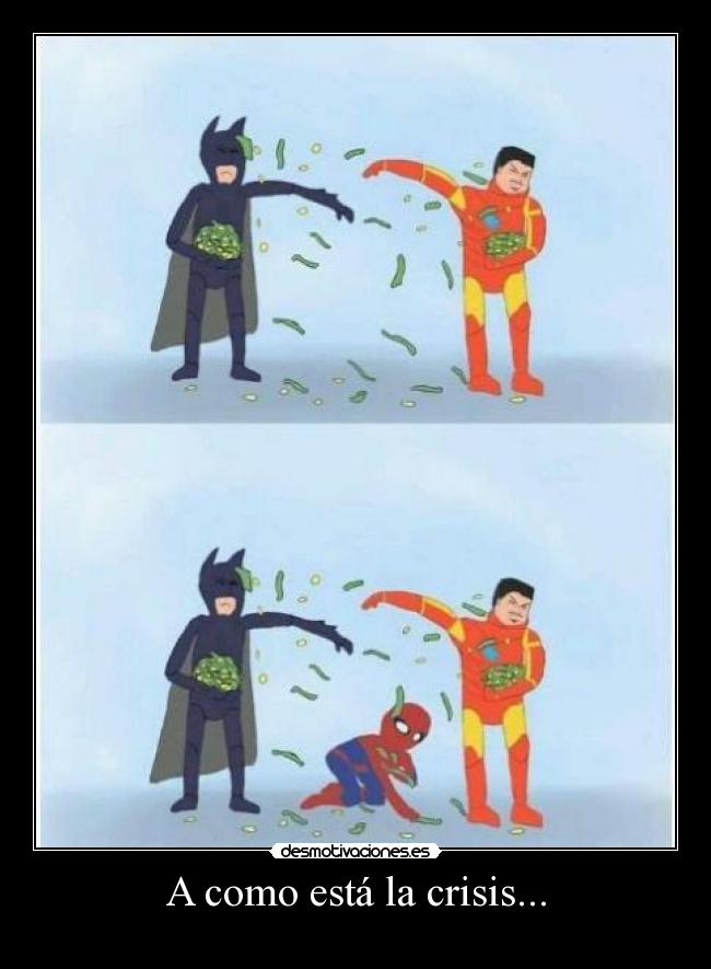 A como está la crisis... -