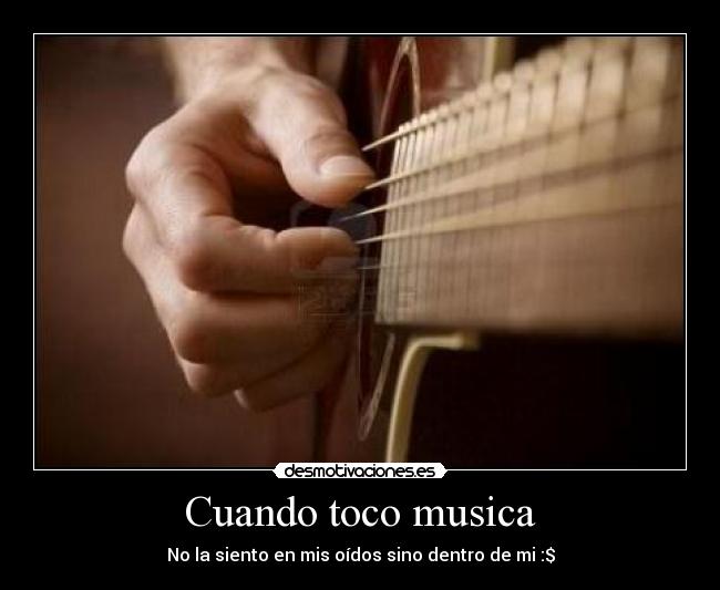 Cuando toco musica - 