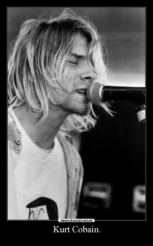carteles kurt cobain desmotivaciones
