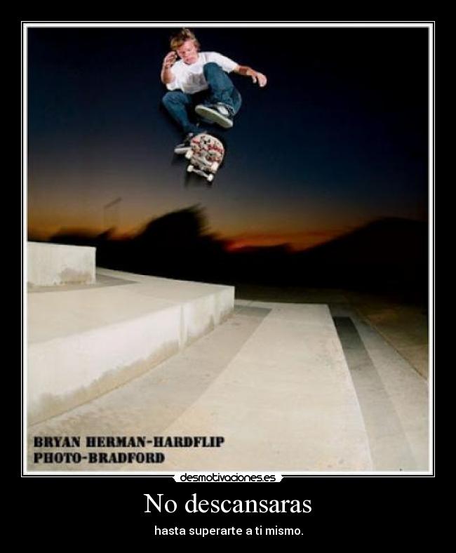 No descansaras - 