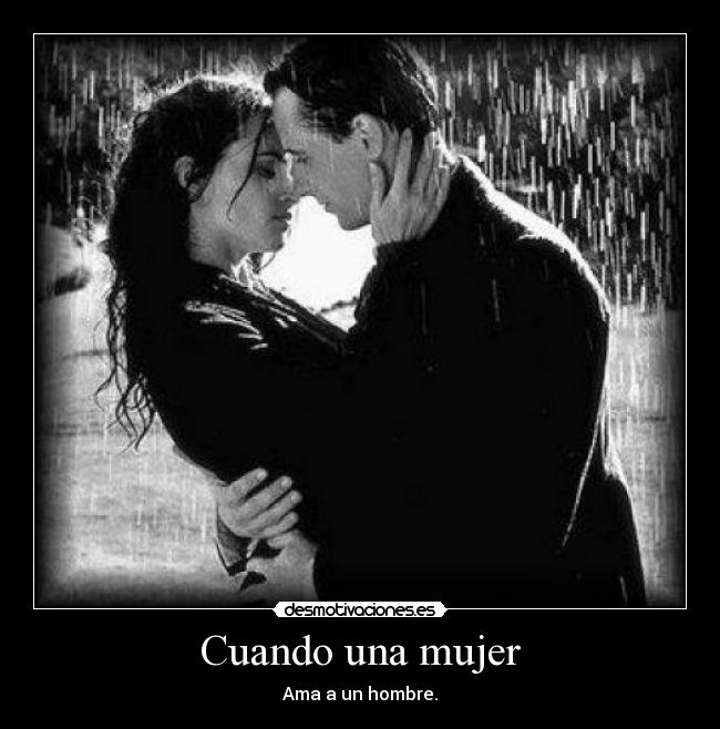 Cuando una mujer -