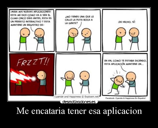 carteles iphone aplicaciones desmotivaciones