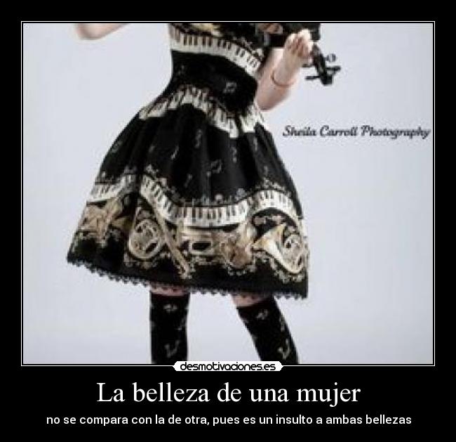 La belleza de una mujer - 