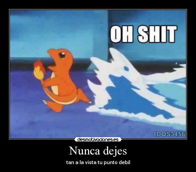 Nunca dejes -