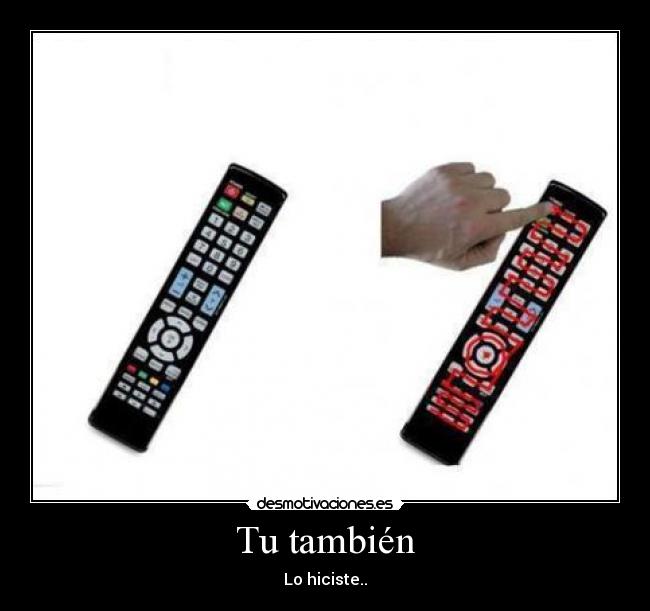 Tu también -