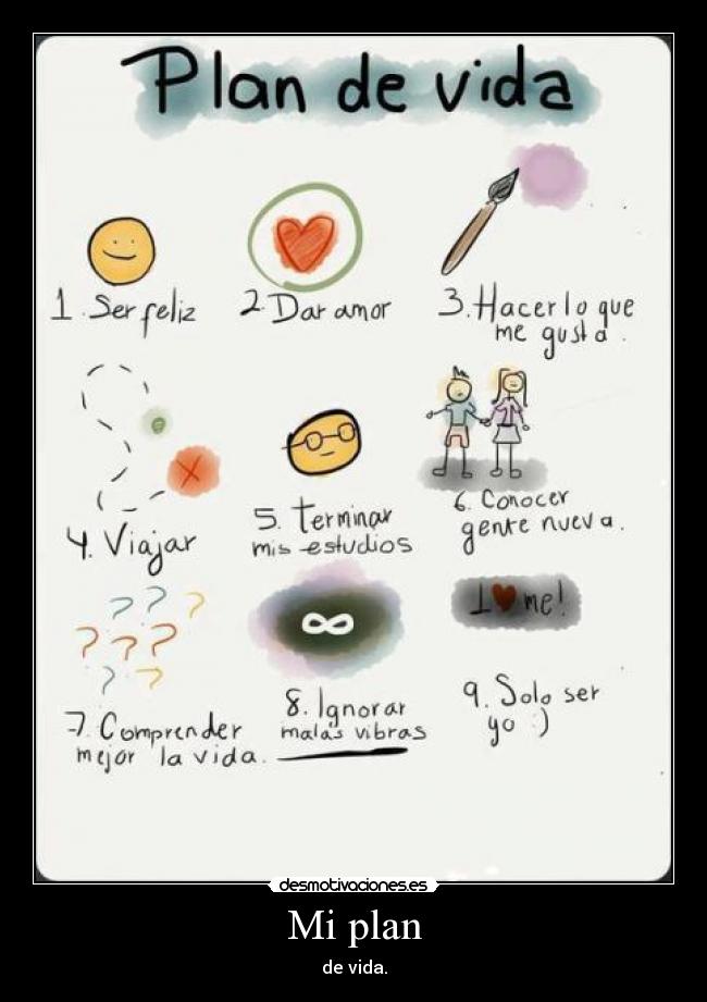 Mi plan - de vida.