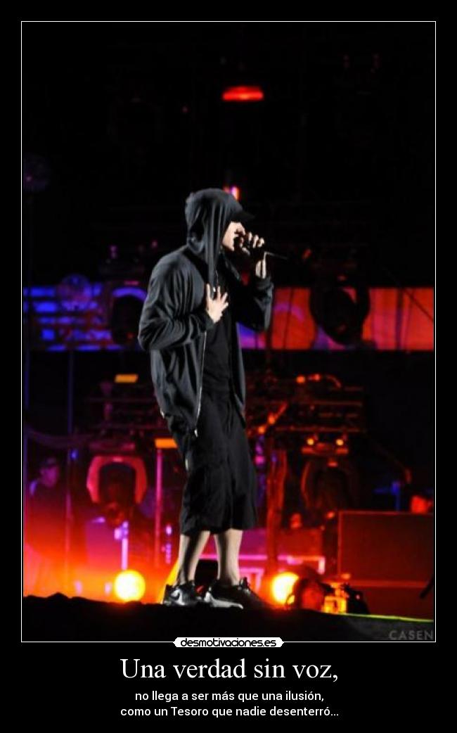 Una verdad sin voz, -