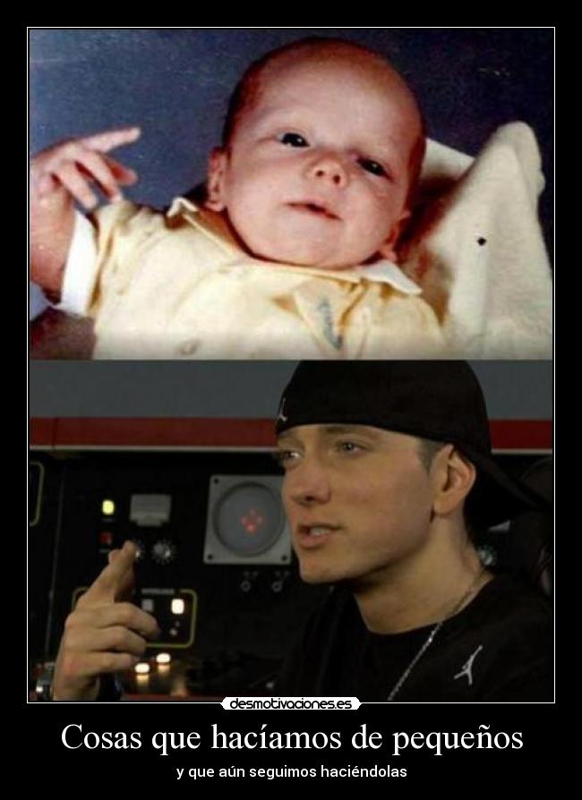 Cosas que hacíamos de pequeños - 