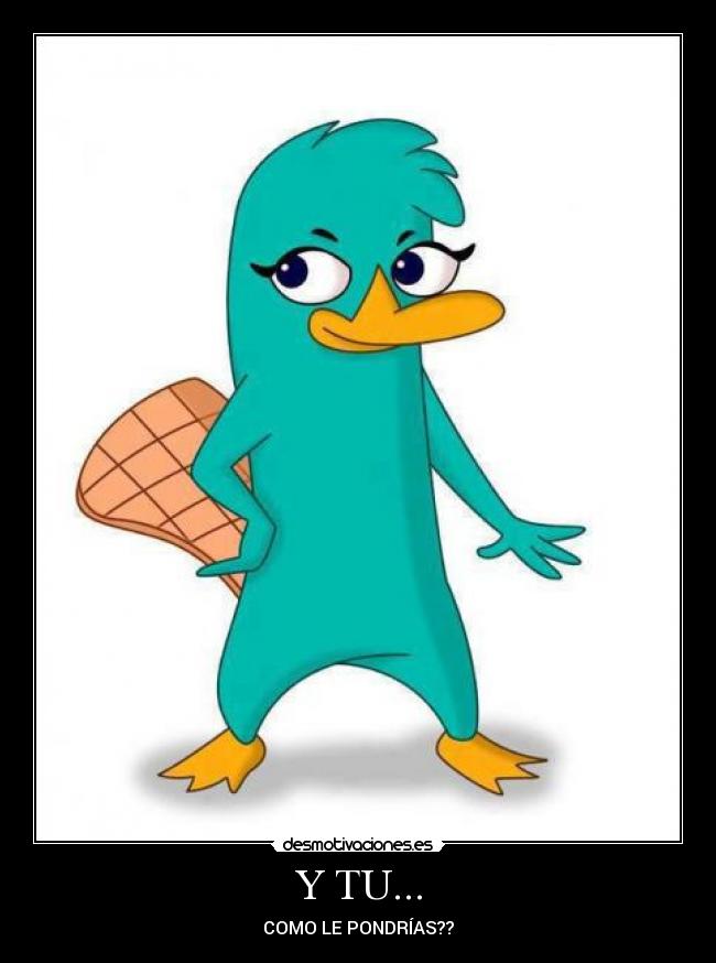 Y TU... - COMO LE PONDRÍAS??