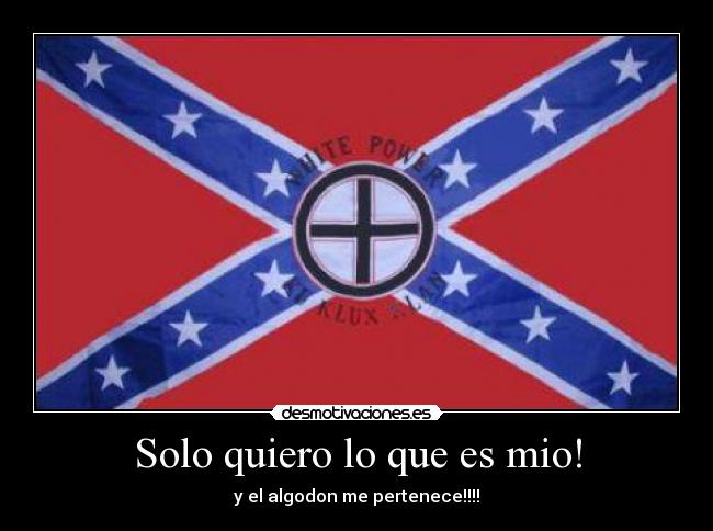 Solo quiero lo que es mio! - y el algodon me pertenece!!!!