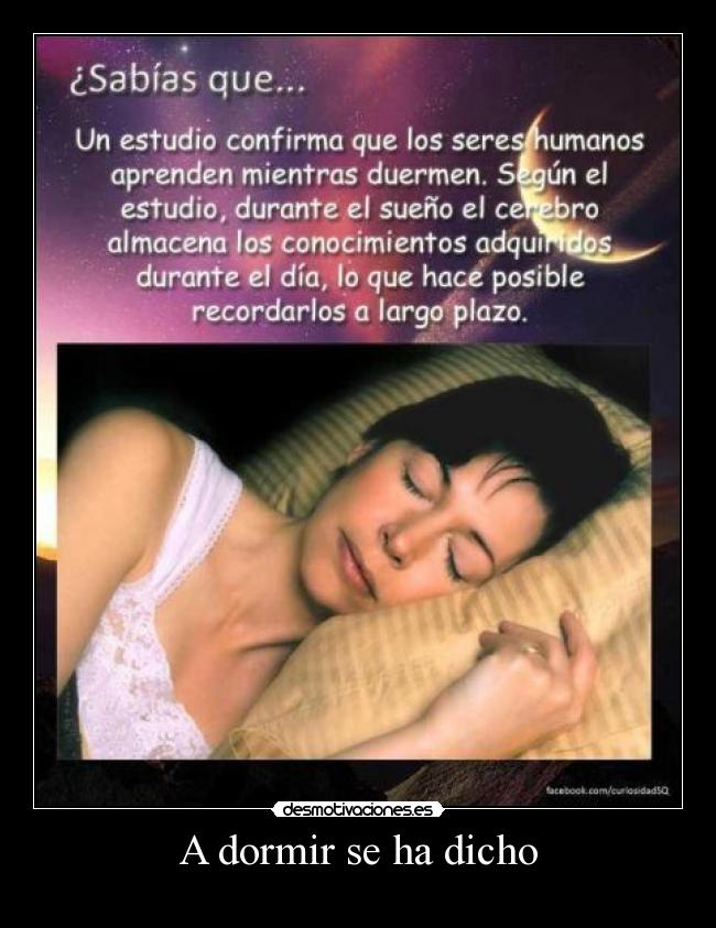 carteles dormir desmotivaciones