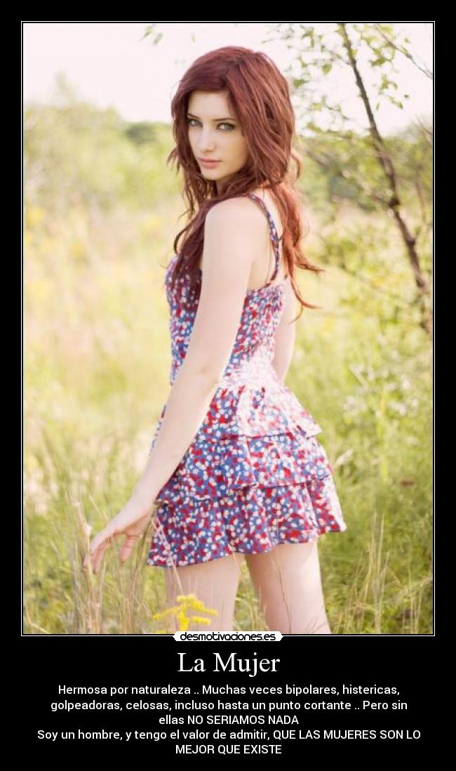 carteles mujer mujeres bipolar desmotivaciones