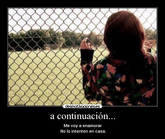 a continuación... - 