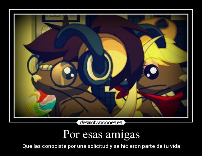 carteles amigas desmotivaciones