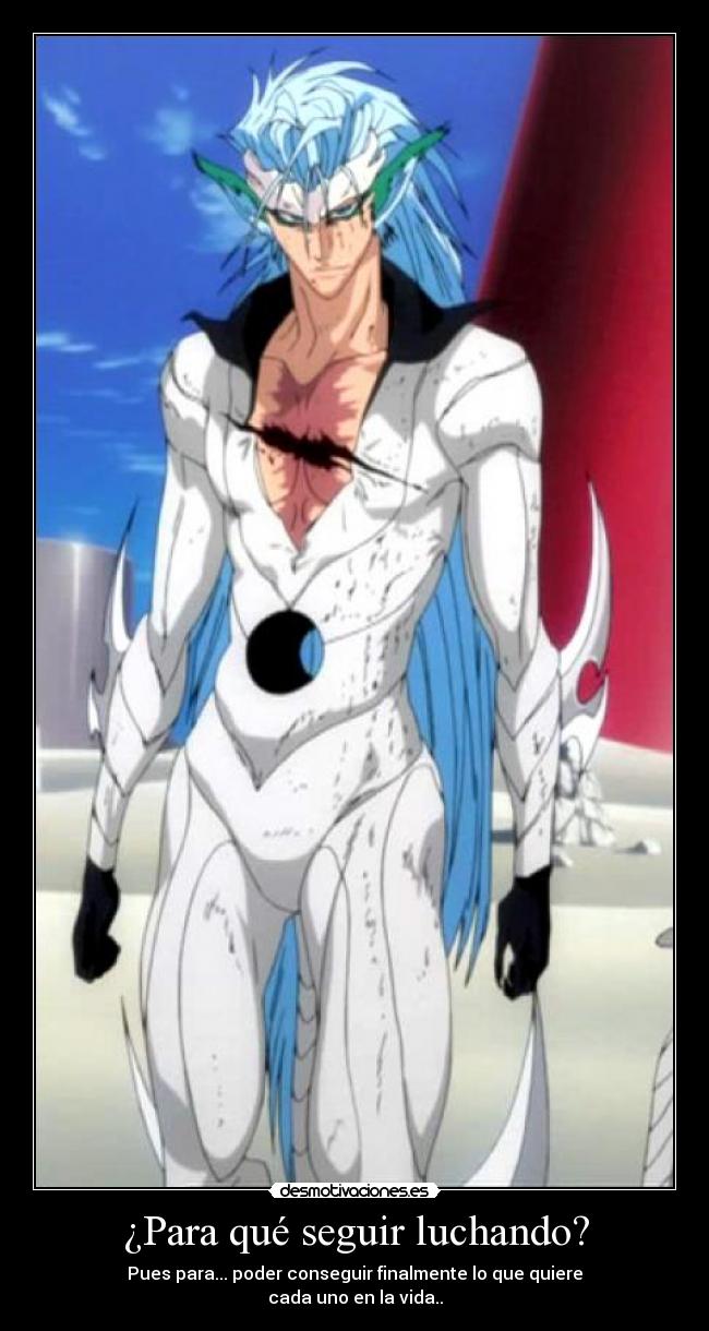 ¿Para qué seguir luchando? -