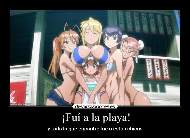 ¡Fuí a la playa! - y todo lo que encontre fue a estas chicas