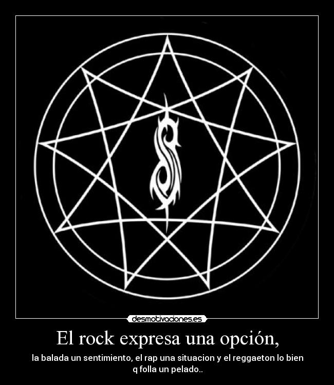 carteles rock rock expresa desmotivaciones
