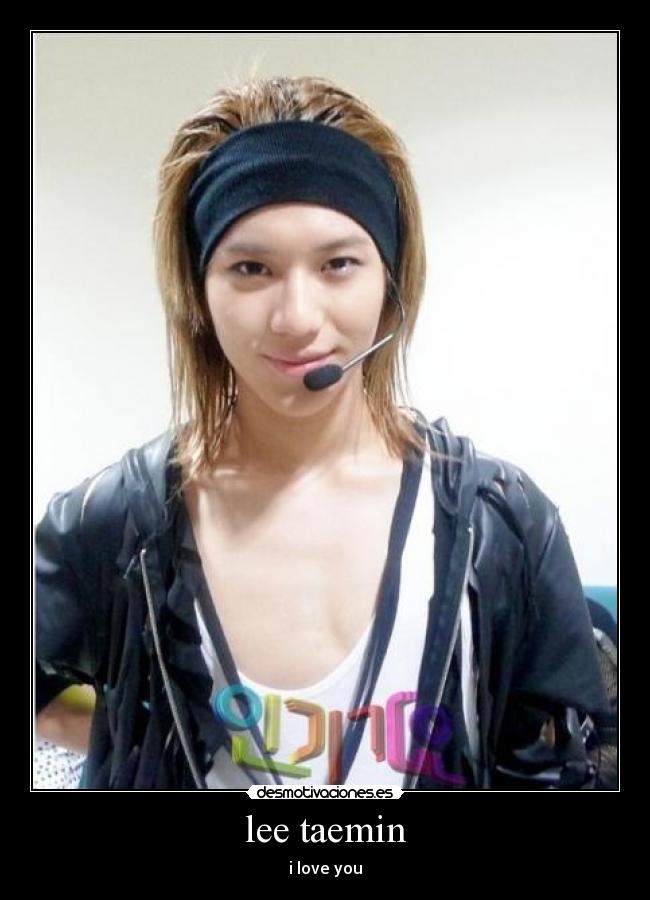 lee taemin - i love you