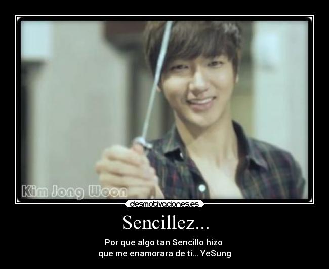 Sencillez... -
