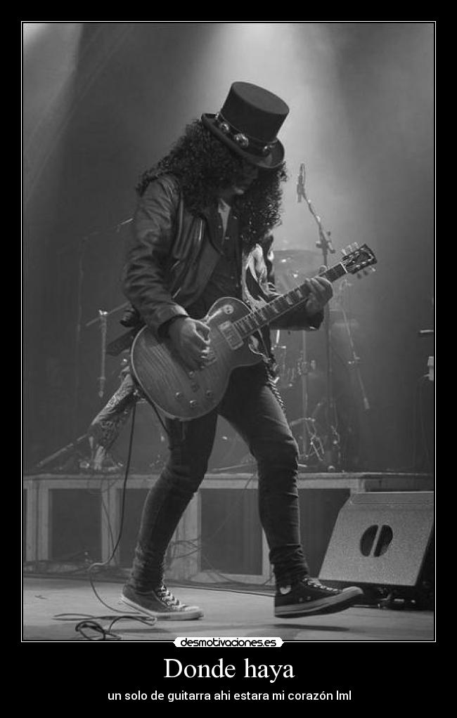 Donde haya - un solo de guitarra ahi estara mi corazón lml