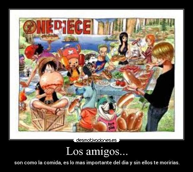 Los amigos... - 