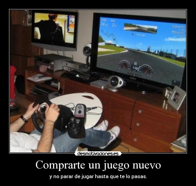 Comprarte un juego nuevo -