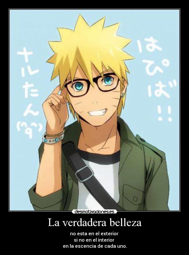 La verdadera belleza - no esta en el exterior 
si no en el interior 
en la escencia de cada uno.