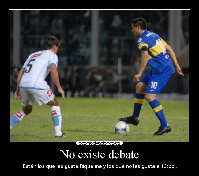 No existe debate -