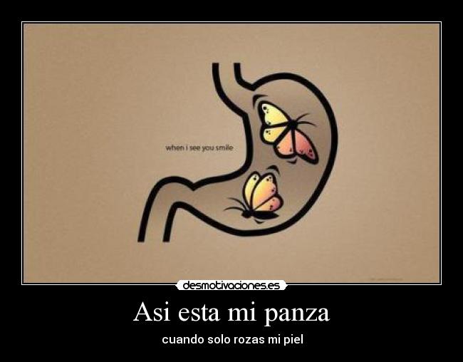 Asi esta mi panza -