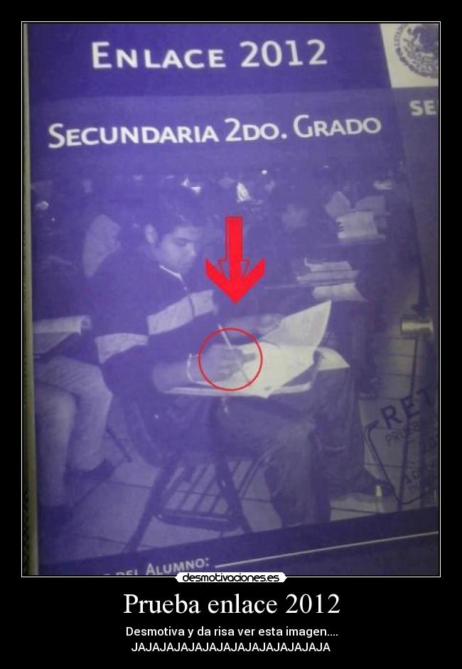 Prueba enlace 2012 - Desmotiva y da risa ver esta imagen....
JAJAJAJAJAJAJAJAJAJAJAJAJAJA