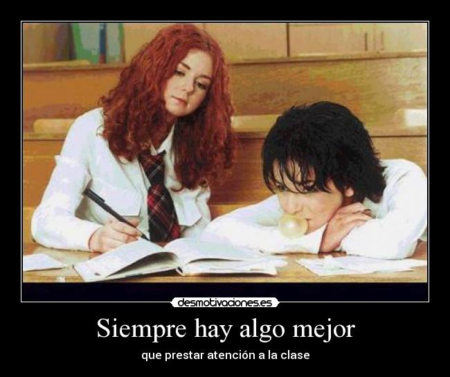 Siempre hay algo mejor - 