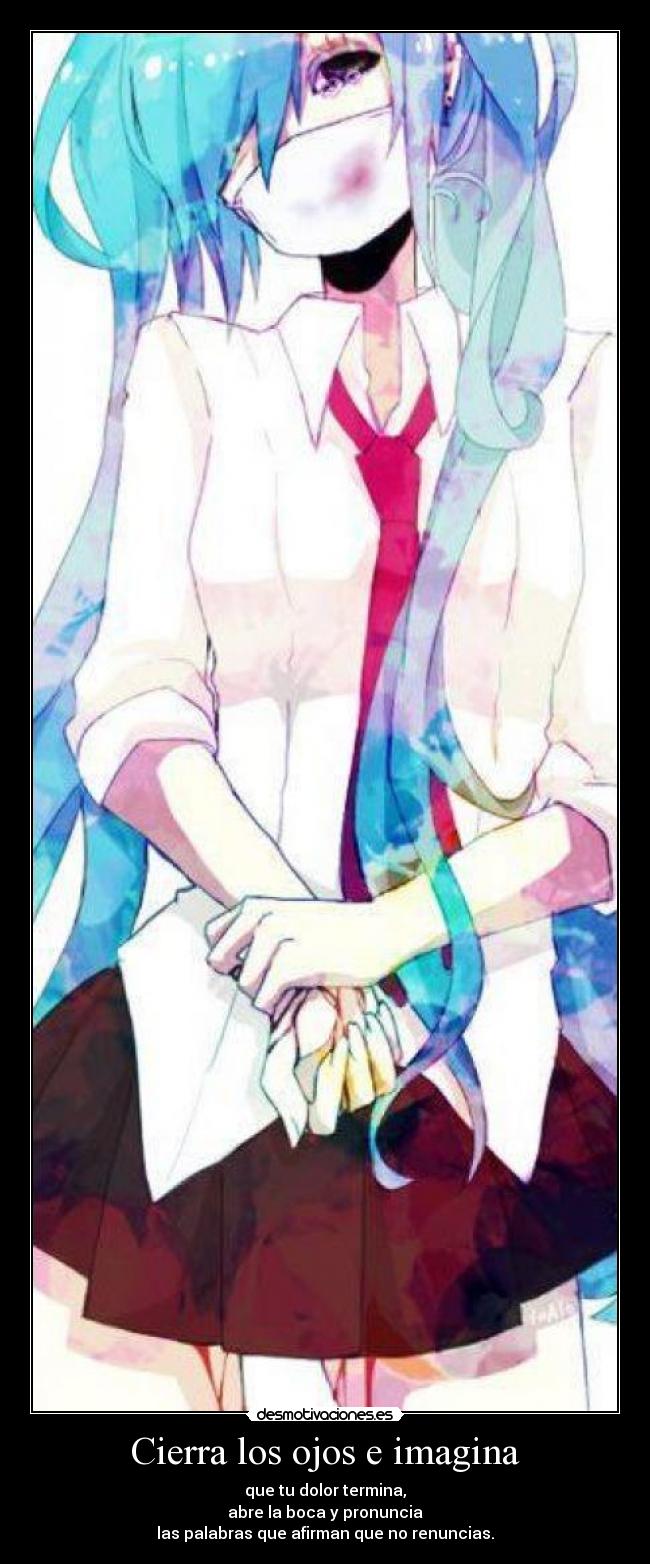 Cierra los ojos e imagina -