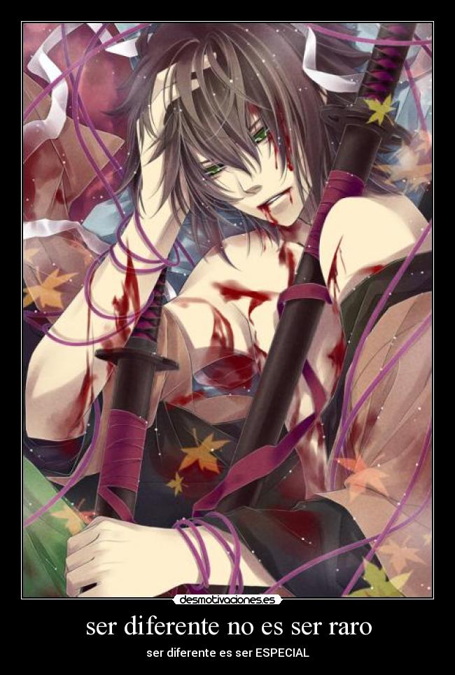 ser diferente no es ser raro - ser diferente es ser ESPECIAL