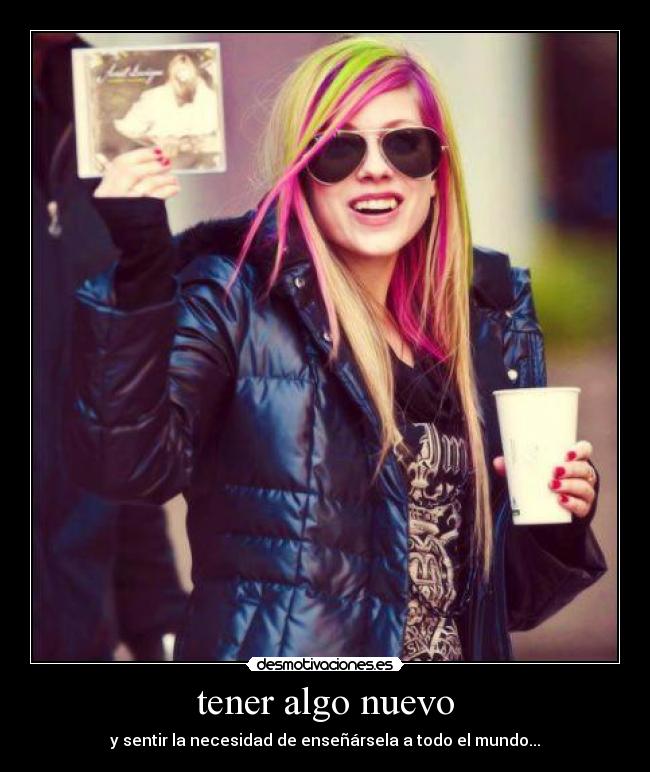 carteles avril lavigne goodbyelullaby avrileros desmotivaciones