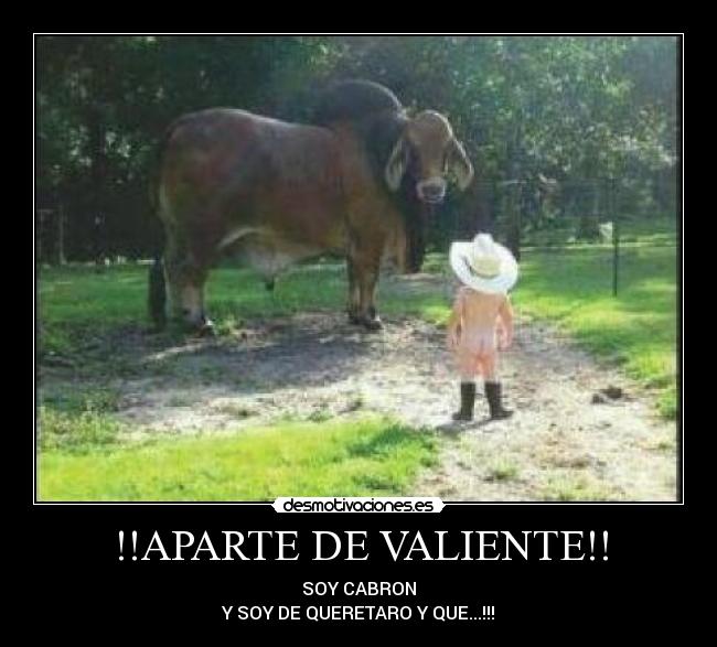 !!APARTE DE VALIENTE!! -