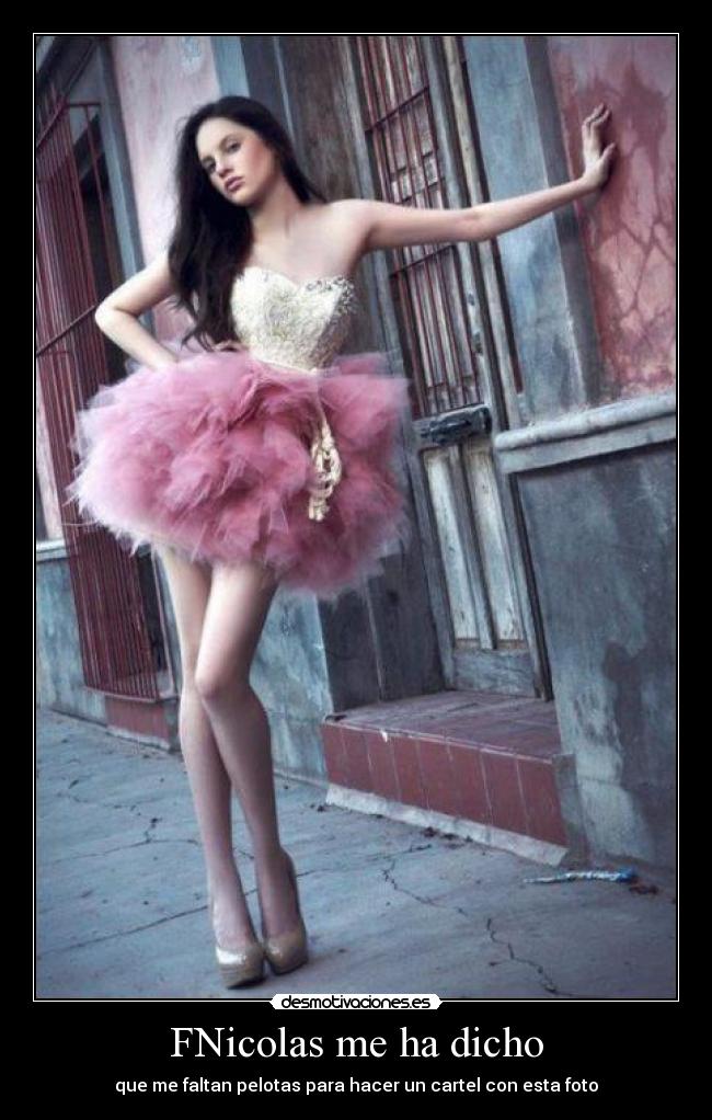 FNicolas me ha dicho -