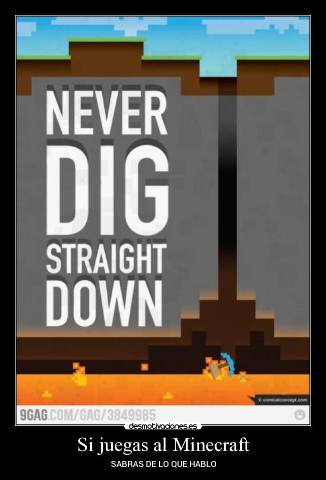 Si juegas al Minecraft -
