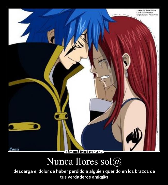 Nunca llores sol@ - 