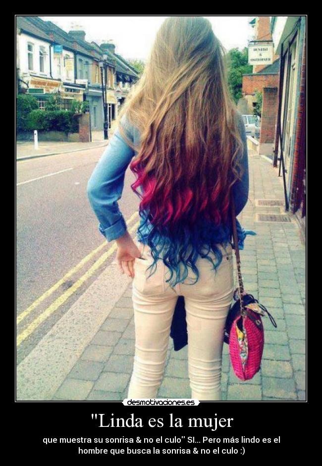Linda es la mujer -