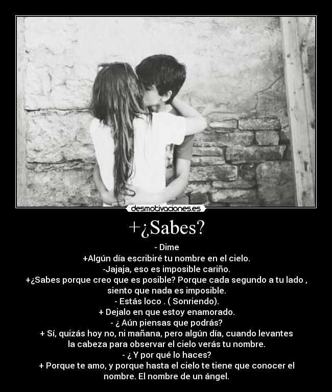 +¿Sabes? -