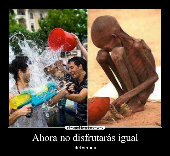 Ahora no disfrutarás igual - del verano