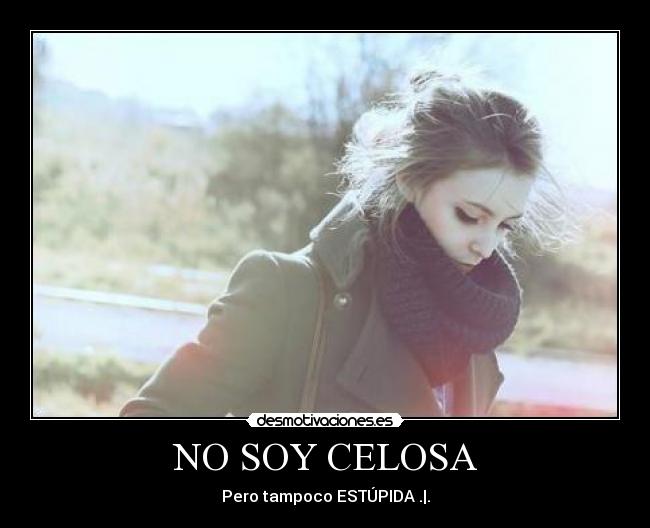 NO SOY CELOSA - Pero tampoco ESTÚPIDA .|.