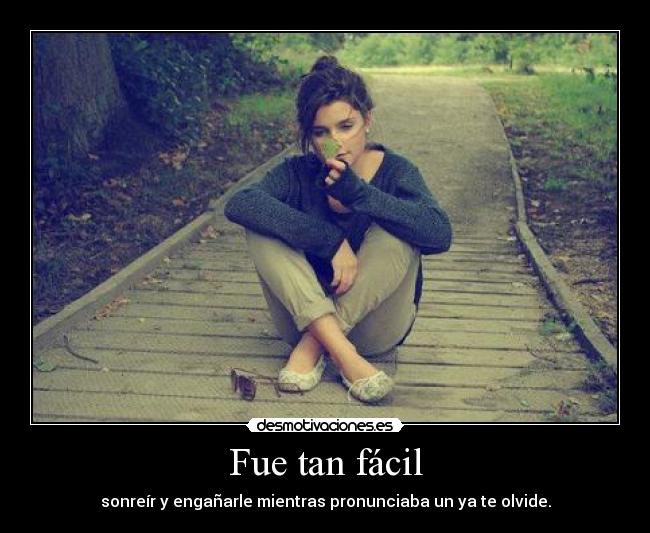 Fue tan fácil - 
