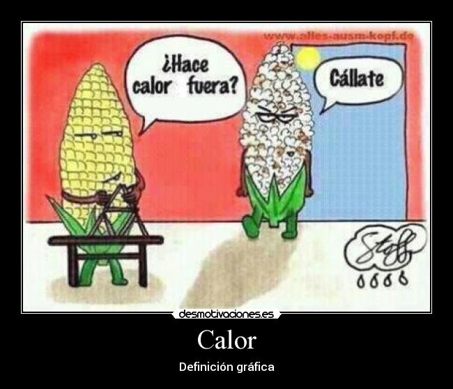 Calor - Definición gráfica