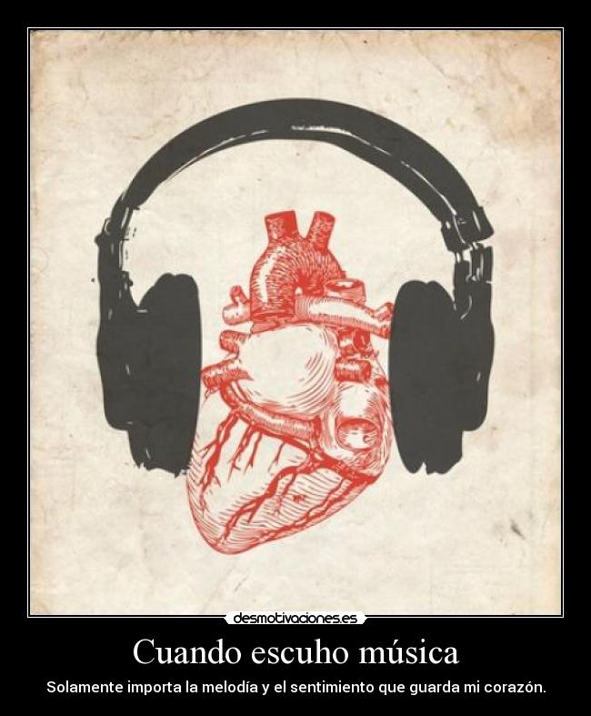 Cuando escuho música -