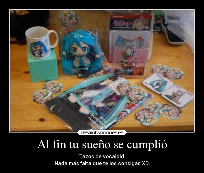 carteles hatsune miku hachune miku vocaloid tazos desmotivaciones