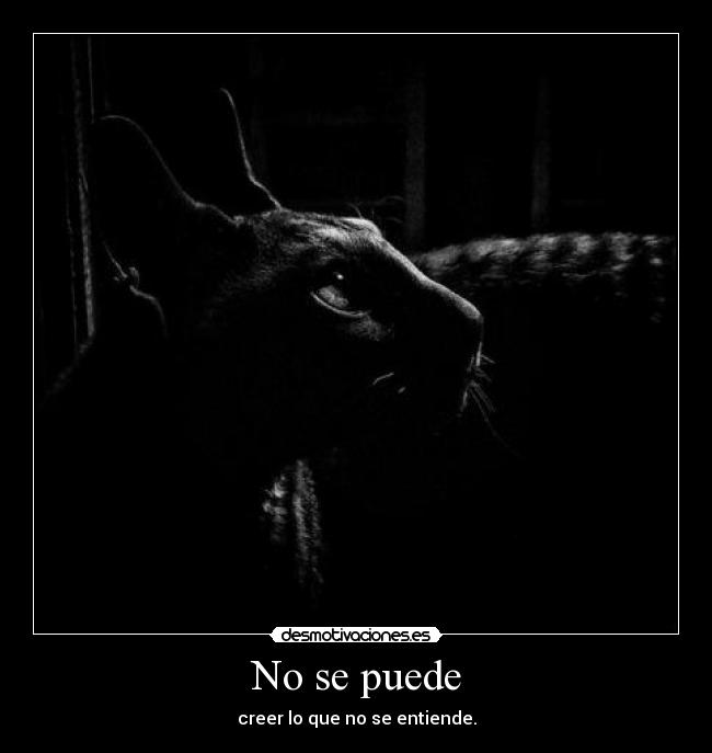 No se puede - 
