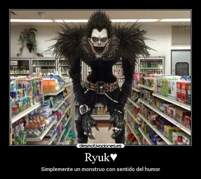 Ryuk♥ - Simplemente un monstruo con sentido del humor