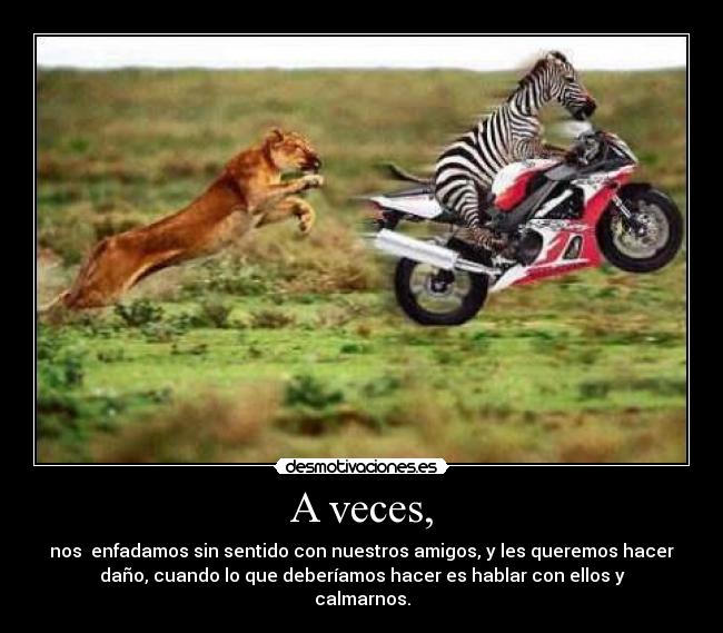 A veces, - 