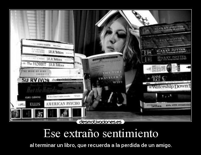 Ese extraño sentimiento -